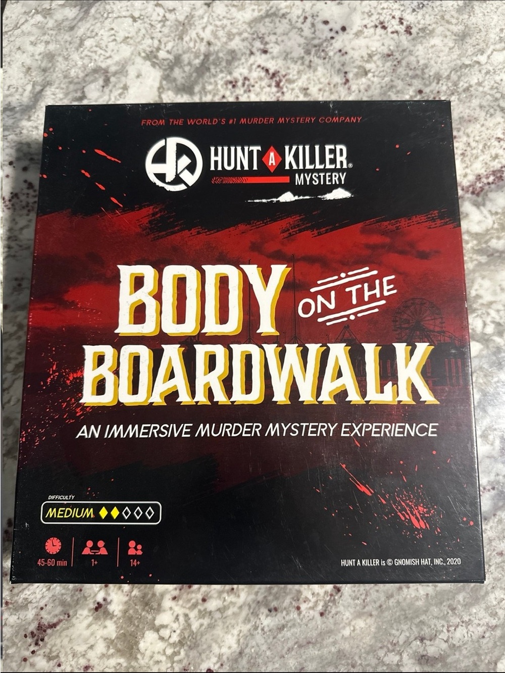 Hunt A Killer Body On The Boardwalk Immersive Murder Mystery Experience Game